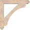 Ekena Millwork Legacy Arts and Crafts Smooth Bracket w/ Offset Brace, Douglas Fir, 7 1/2"W x 46"D x 46"H BKT0806X46X46LEC03SDF - alternate 2